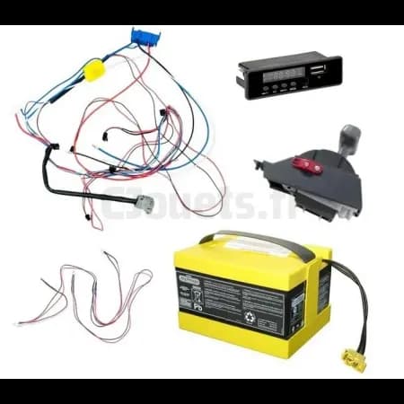 Kit 24 Volts avec éclairage pour Gaucho Peg Pérego
