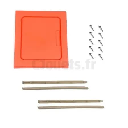 Kit Volet rouge pour Maison Pretty/Nature Smoby