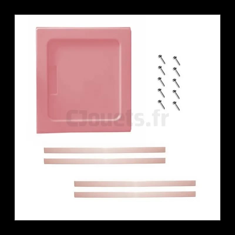 Kit Volet rose pour Maison Pretty/Nature Smoby