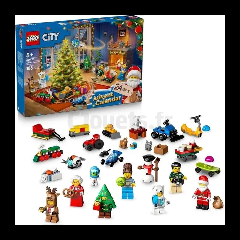 Calendrier de l'Avent Lego City 2025