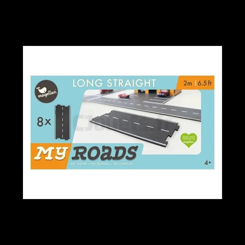 MyRoads, lange Gerade für Kinderautos