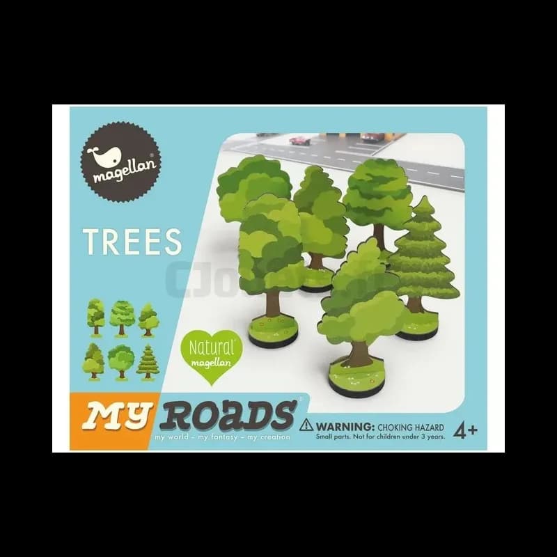 MyRoads, kit arbres pour piste de voitures enfants