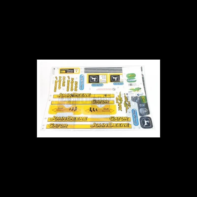 Decors adhésifs pour John Deere HPX Gator Peg-Pérego