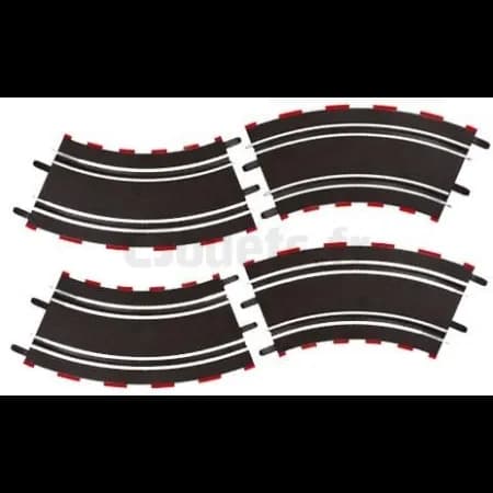 Courbes 2/45° 61617 Carrera GO & Digital 143