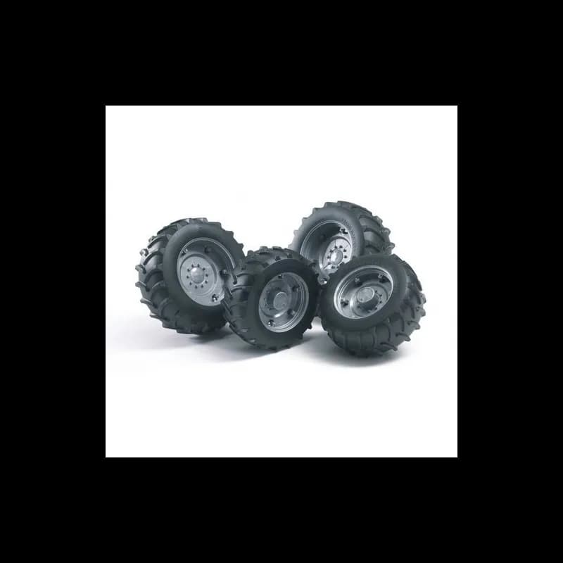 Roues jumelées pour tracteurs Bruder Serie 2000