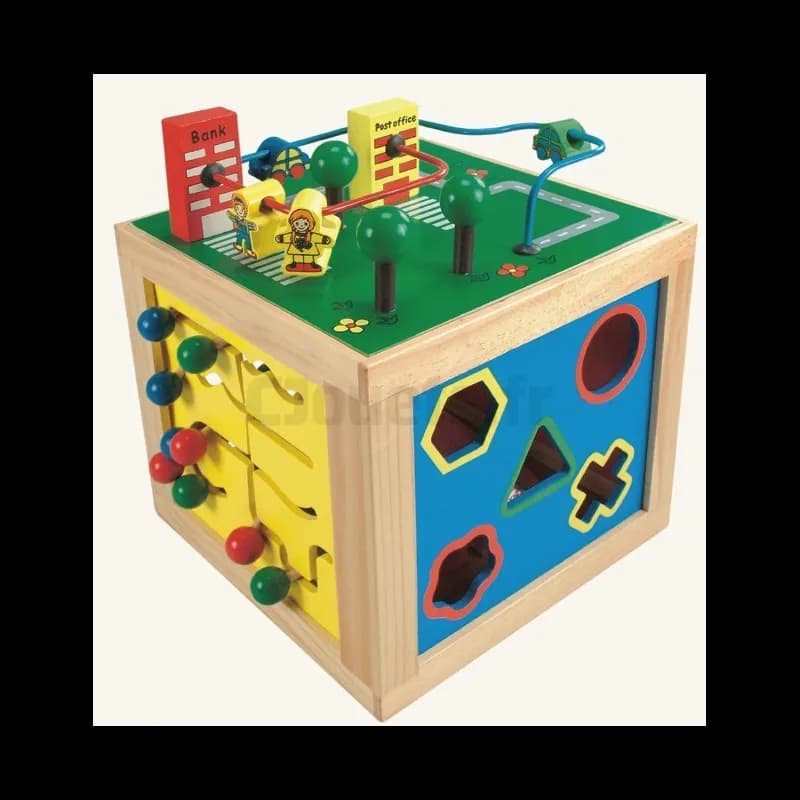 Cube actif en bois Bino 84185