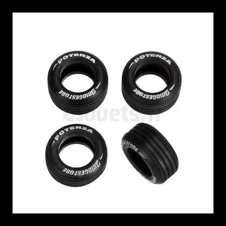 Pneus Carrera Digital 132 pour véhicules 30424, 30425