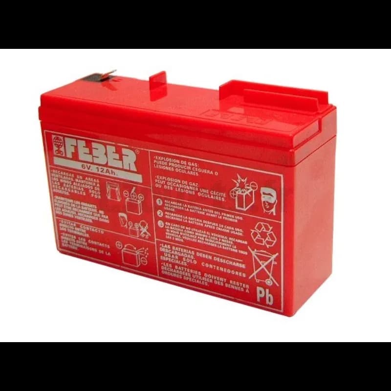 Batterie Feber 6V 12Ah