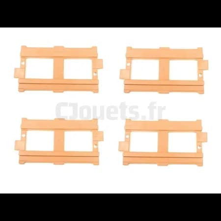 Kit de 4 rails droits CHOO CHOO Peg-Pérego