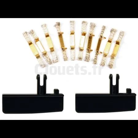 Frotteurs double + guides Carrera Digital 132/124