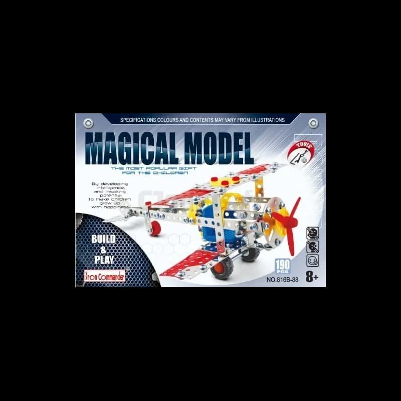 Construction en Métal Avion 181 pièces