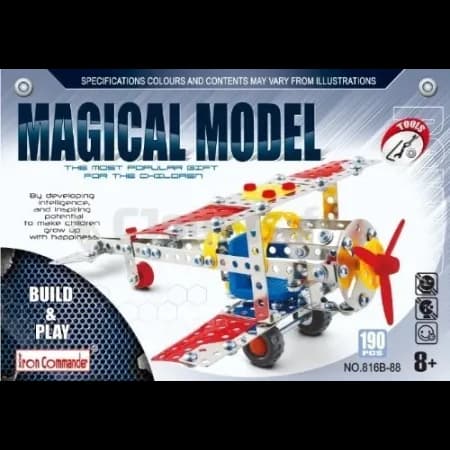 Construction en Métal Avion 181 pièces