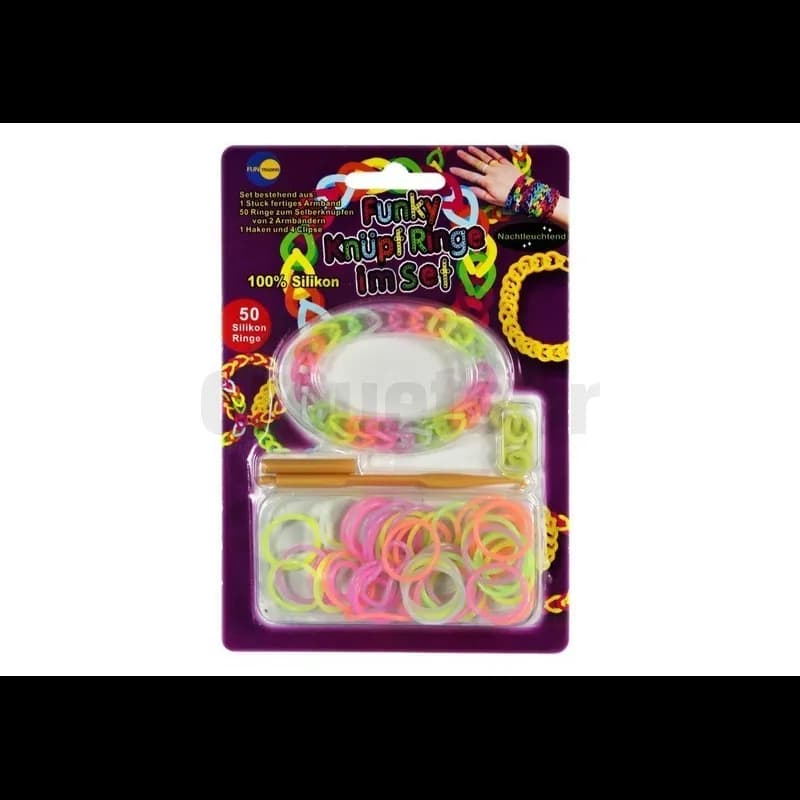 50 Elastiques en silicone pour Bracelets