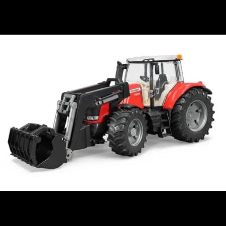 Tracteur Massey Ferguson 7600 avec chargeur Bruder 03047