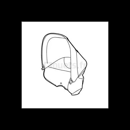 Capote Pour poussette Aria Vela Abricot Peg-Pérego