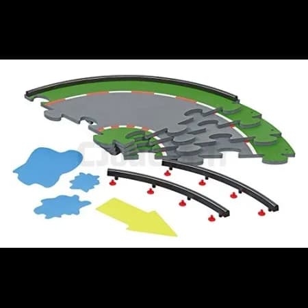 Courbes + Barrières + Sticker Siku Racing 6851