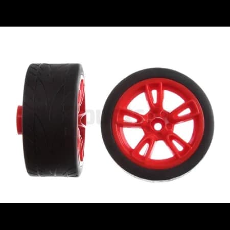 2 Roues arrière pour Carrera Porsche 911 162058