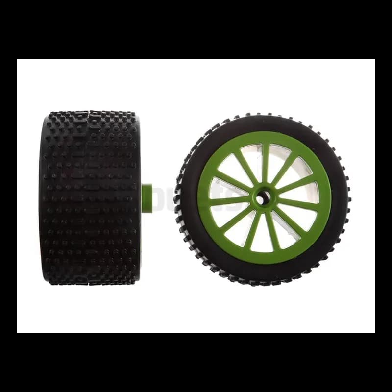 2 Roues Arrière pour Green Dasher Carrera 160111
