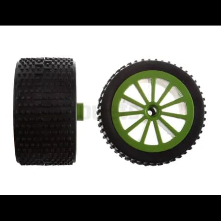 2 Roues Arrière pour Green Dasher Carrera 160111