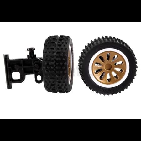 2 Roues Avant pour RC Buggy, blue Carrera 202005