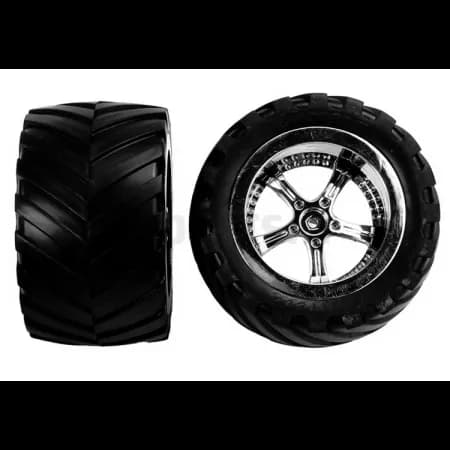 2 Roues Arrière pour Red Freezer Watergun Carrera 142001