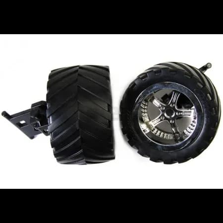 2 Roues Avant pour Carrera Agent Black Watergun 140001