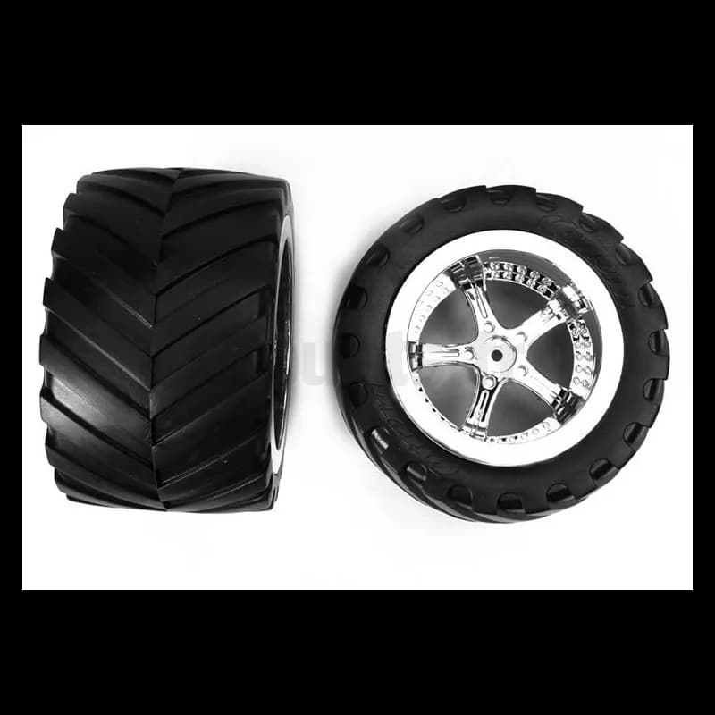 2 Roues Arrière pour Carrera Agent Black Watergun 140001