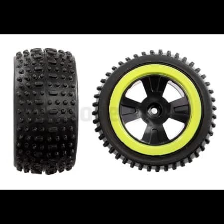 2 Roues Arrière pour Carrera Yellow Flash 201019