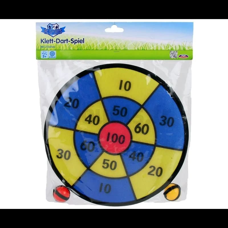 Cible Velcro 29 cm avec balles