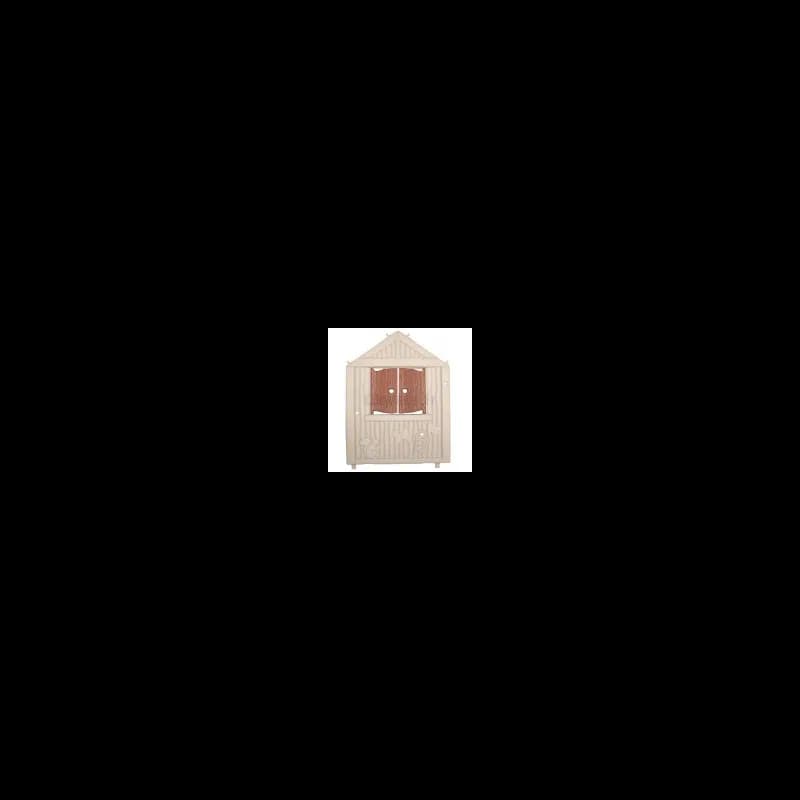Cloison Avec Fenêtre pour Cabane Portique Smoby 310463