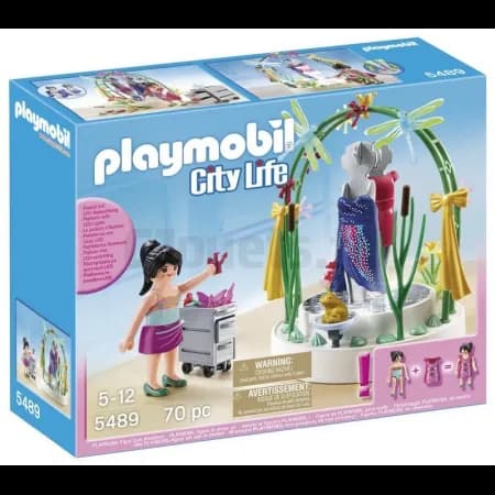 Styliste Avec Podium Lumineux Playmobil 5489