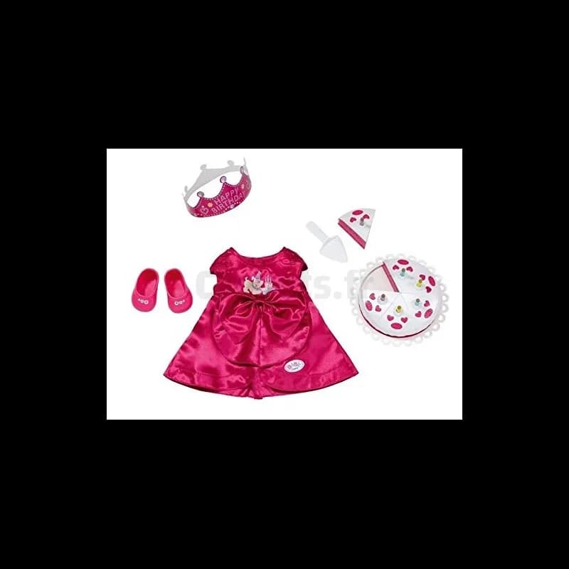 Geburtstagsoutfit mit Accessoires BABY Born 820681