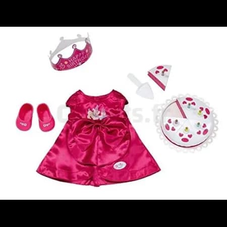 Tenue anniversaire avec accessoires BABY Born 820681