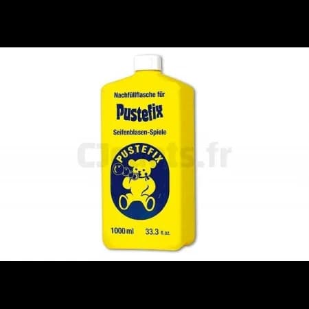 Liquide pour bulles de savon 1L pustefix