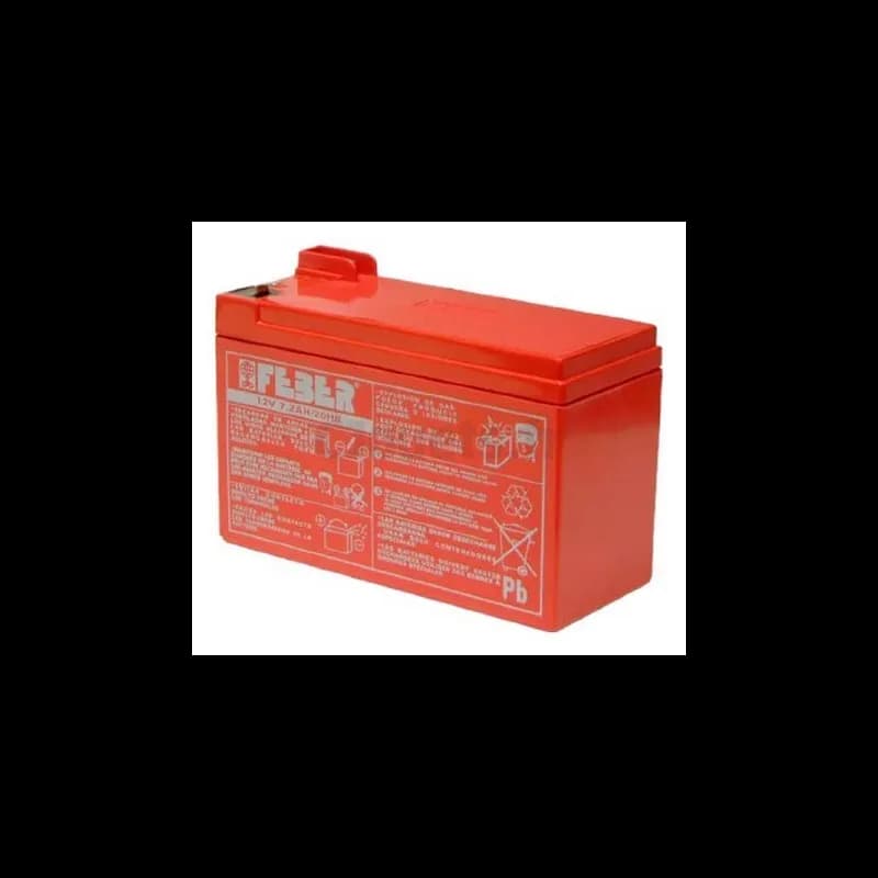 Batterie 12 Volt 7,2 Ah Feber