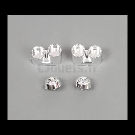 Sorties d'échappement chromé Ferrari F430 Feber