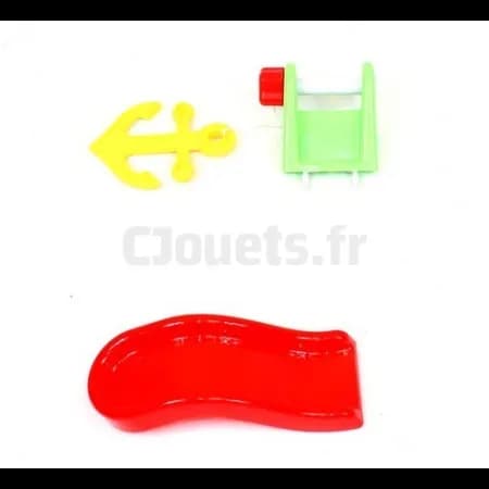 Ancre et glisse pour bateau pirates Little Tikes