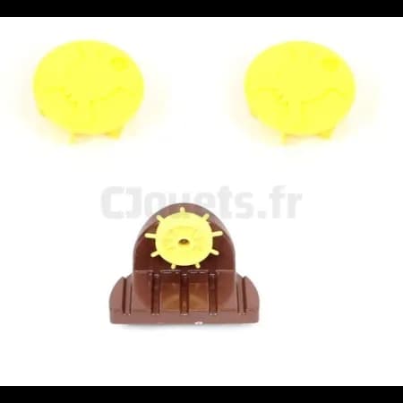 Barre et supports pour bateau pirates Little Tikes