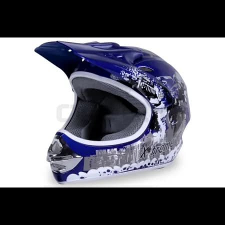 Casque Cross X-Treme Bleu Pour enfant