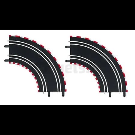 Courbes 1/90° Carrera GO& Digital 143