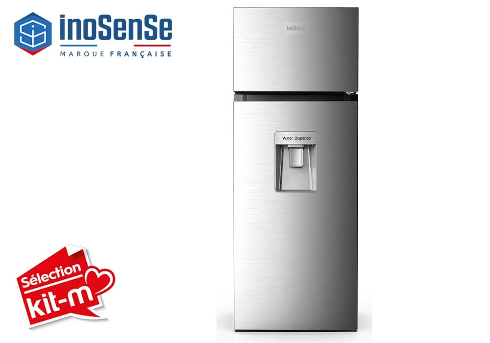 Réfrigérateur 2 Portes Inox InoSense