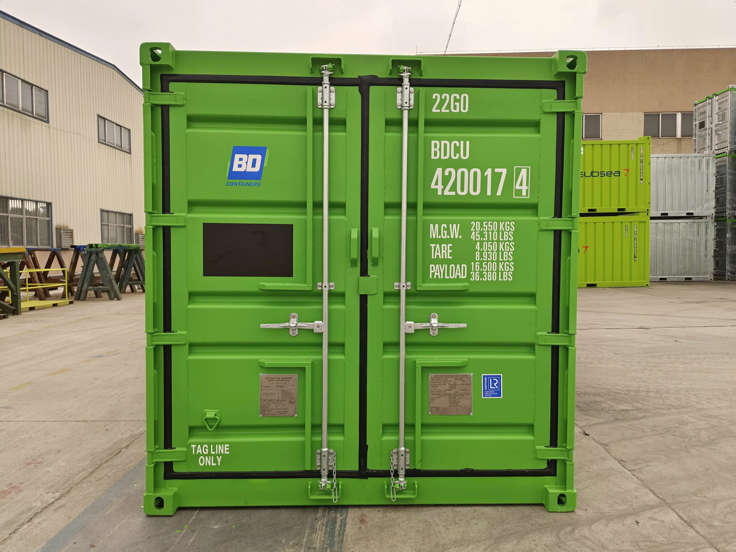 20-Fuß-Offshore-Container DNV 2.7-1
