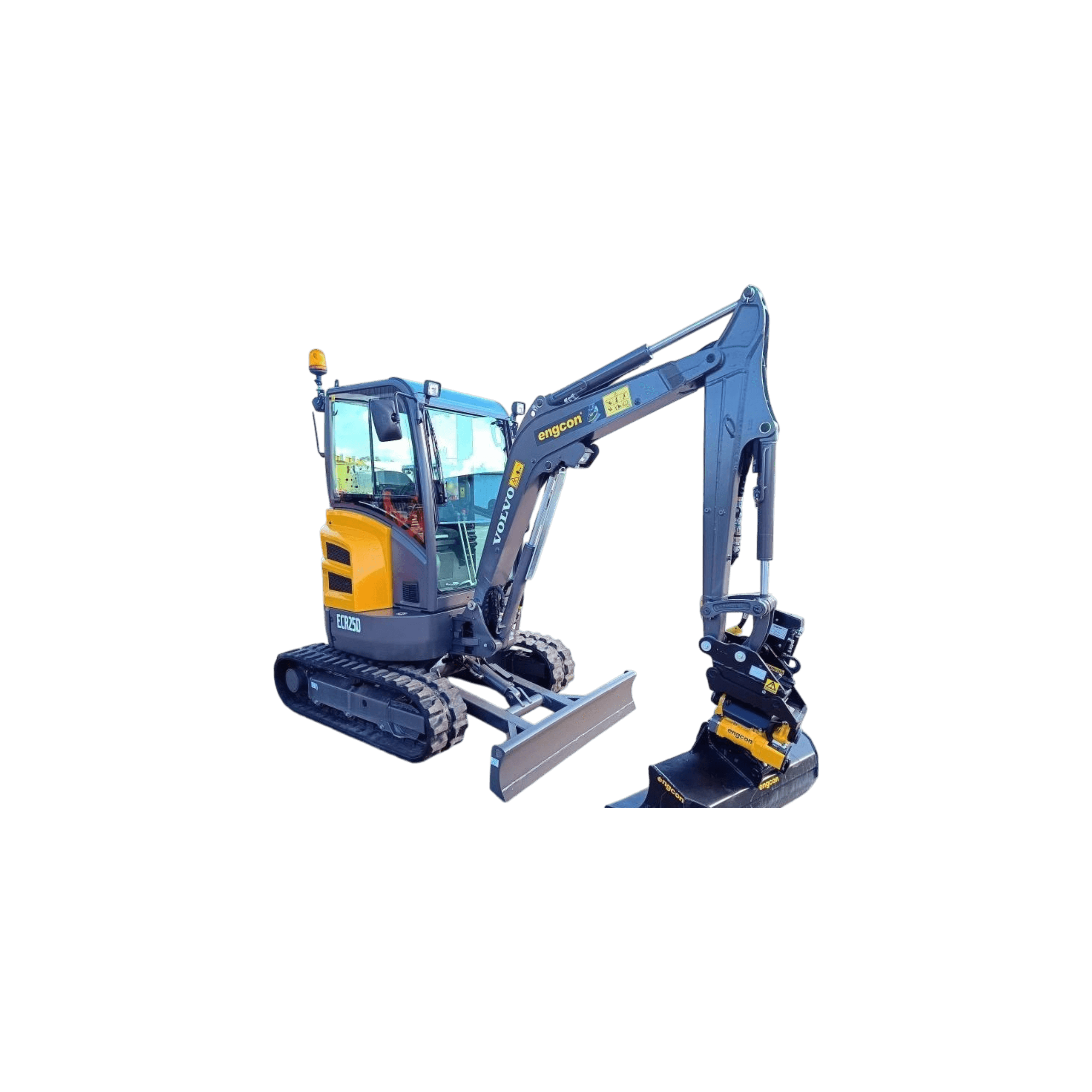 Volvo ECR25D + ENGCON + 3 GODETS