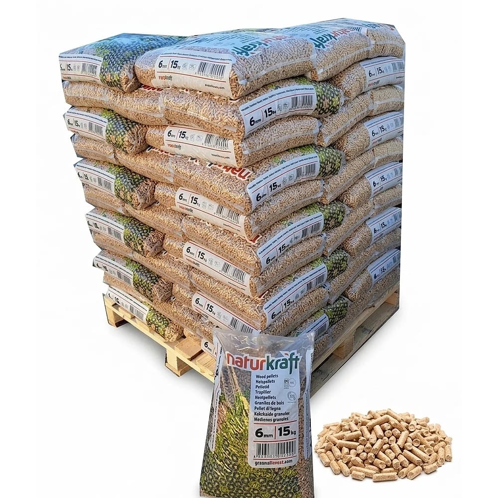 Granulés Naturkraft, 66 sacs de 15 kg — Comme à l'ancienne