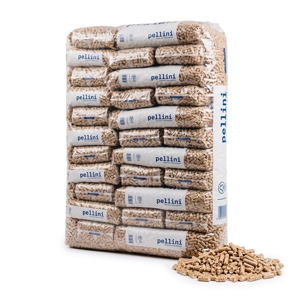 Granulés Pellini, 66 sacs de 15 kg, ENplus A1 — Comme à l'ancienne