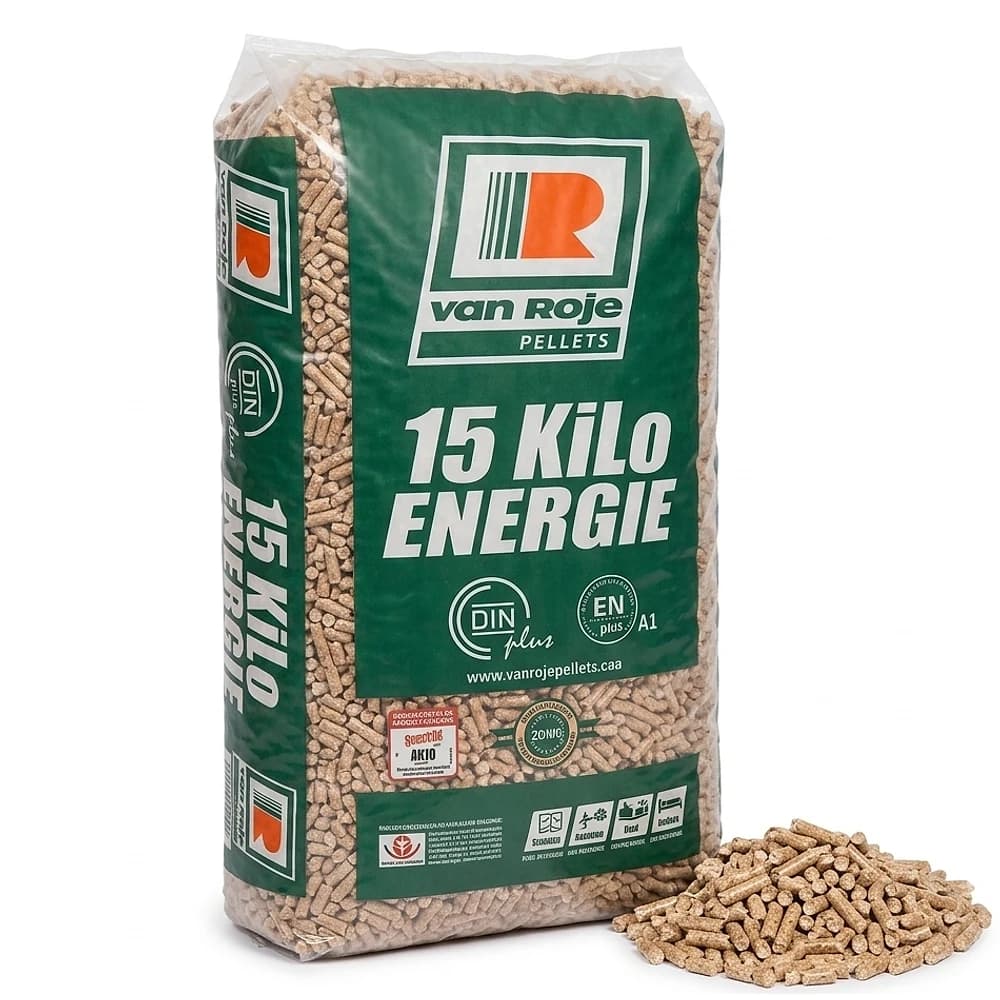 Granulés Van Roje, 65 sacs de 15 kg — Comme à l'ancienne