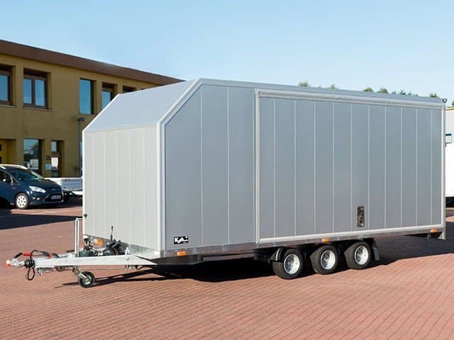 Vezeko Reboque porta-veículos Cargo Race Master 230x550cm H210cm 3,5t-E-vientoe-plata-Novo