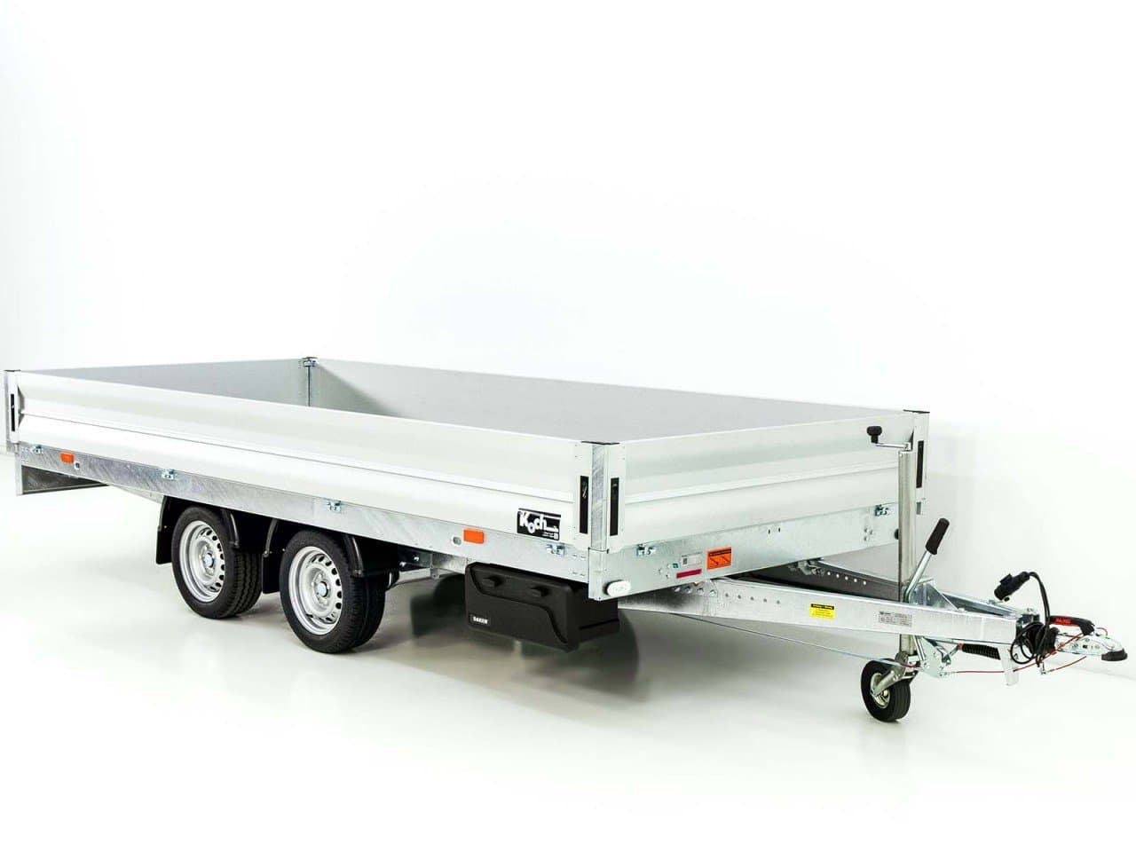 Vezeko Prateadoforma alta Reboque D27.4-182x417cm 2,7t-Novo