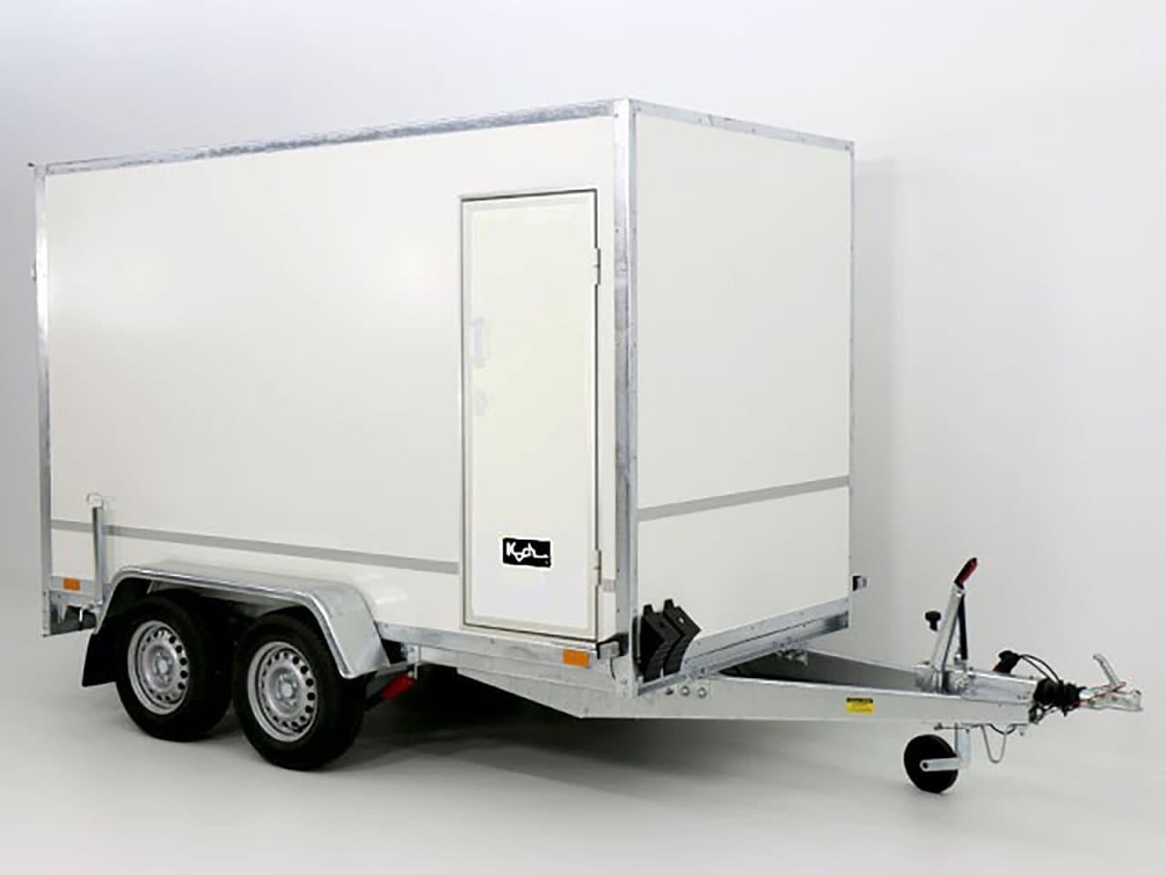 Blyss Reboque fechado 146x357cm Altura:180cm 2,0t, Porta lateral-Novo