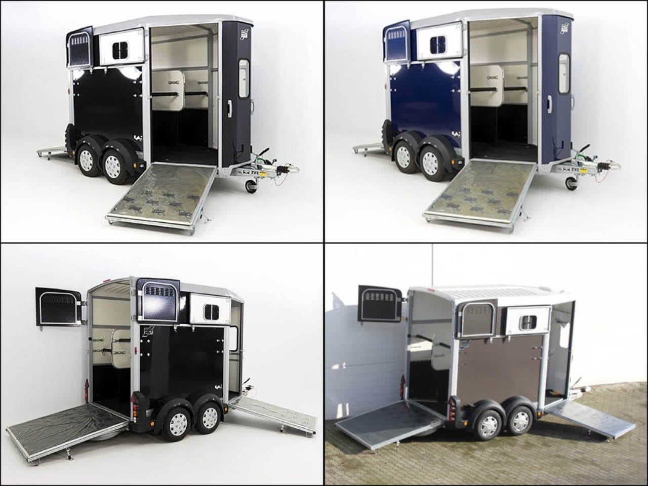 Ifor Williams Reboque para cavalos HB506-Saída frontal-Novo